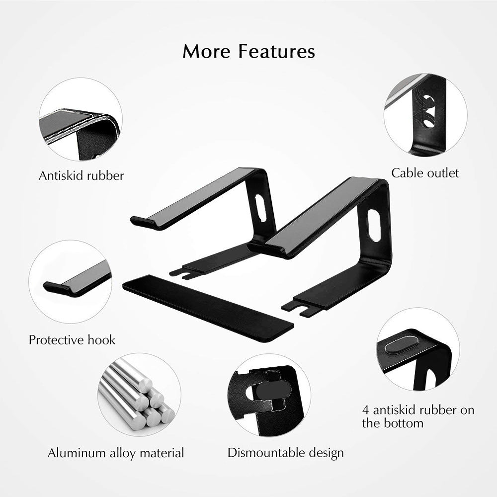Aluminum alloy notebook stand computer stand - ManunedStore