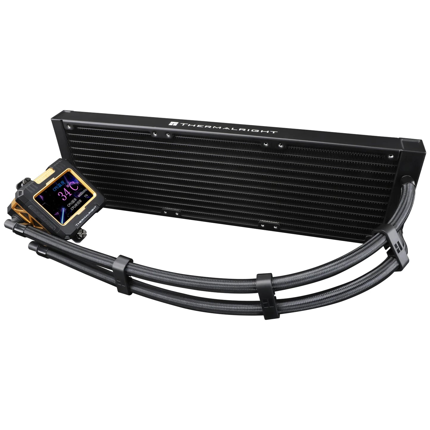 Thermalright FW 360X - Raffreddamento a Liquido AIO Premium con Display LCD, Alta Performance per CPU Intel e AMD