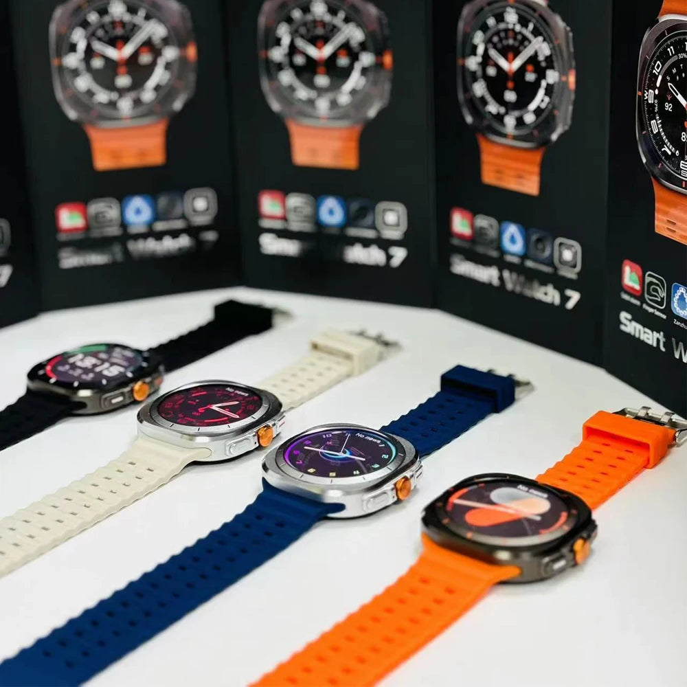 Z7 Ultra Smartwatch 2025 - Orologio Sportivo con Doppio Cinturino, AMOLED 1.52", Chiamate BT, Monitoraggio Cardiaco, Impermeabile per Outdoor
