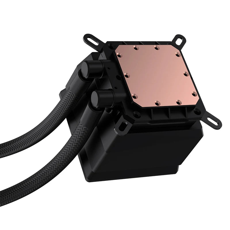 Lovingcool Dissipatore a Liquido CPU con Schermo ARGB 4 Pollici | Display Integrato, Ventole 240mm, Compatibile con Socket 2011/2066 - ManunedStore