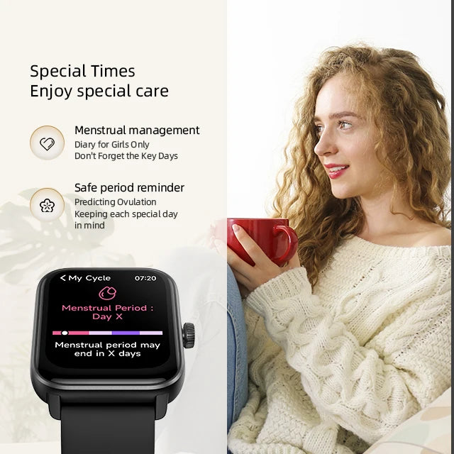 Smartwatch Uomo 2025 - Monitoraggio Salute, Impermeabile IP68, 20+ Modalità Sportive, Compatibile con iOS/Android, Design Moderno