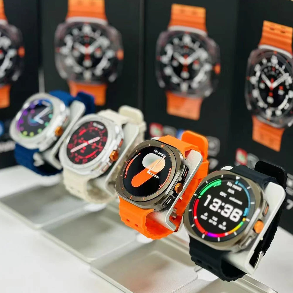 Z7 Ultra Smartwatch 2025 - Orologio Sportivo con Doppio Cinturino, AMOLED 1.52", Chiamate BT, Monitoraggio Cardiaco, Impermeabile per Outdoor