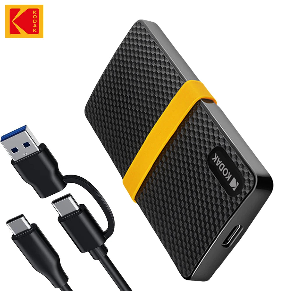 SSD Esterno KODAK X200 1TB USB 3.1 - Mini per PC/PS4 - 550MB/s