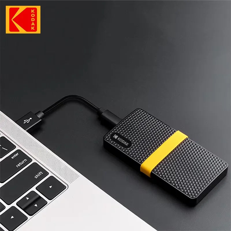 SSD Esterno KODAK X200 1TB USB 3.1 - Mini per PC/PS4 - 550MB/s