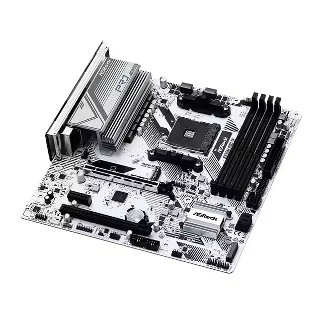 ASRock B550M Pro SE Scheda Madre Micro ATX - Socket AM4, DDR4, PCIe 4.0, SATA 6Gb/s - Compatibile con Ryzen