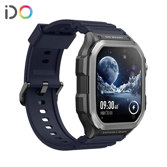 Smartwatch Uomo 2025 - GPS Integrato, Impermeabile 5ATM, Assistente Vocale AI, Tracker Sonno/Salute, Schermo 1.85" per Sport Outdoor