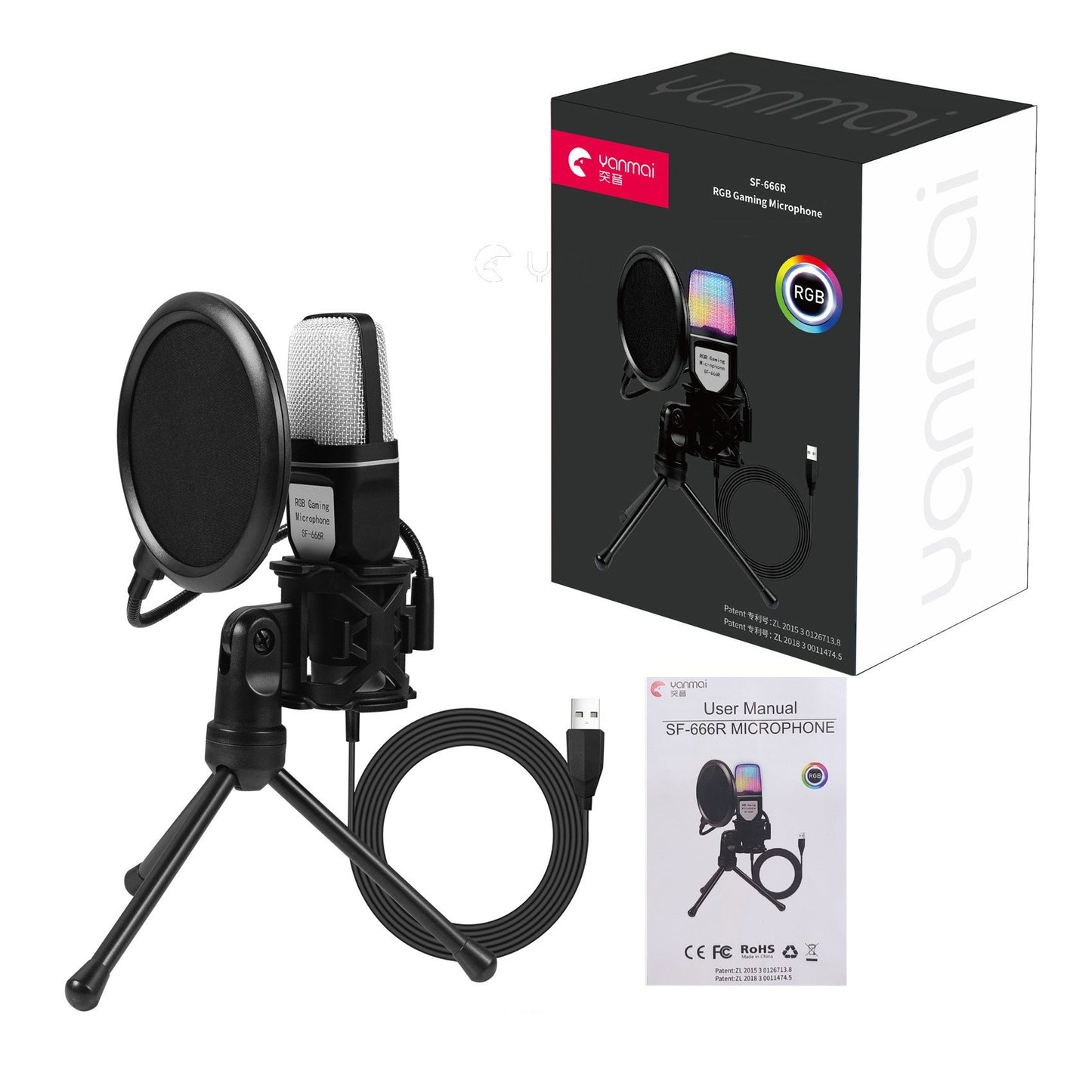 Desktop Microphone Live Conference Microphone - ManunedStore