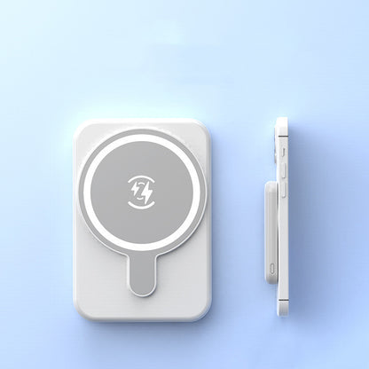 Mini Magnetic Power Bank 5000mAh, compatibile con IPhone e cellulari con ricarica wireless - ManunedStore