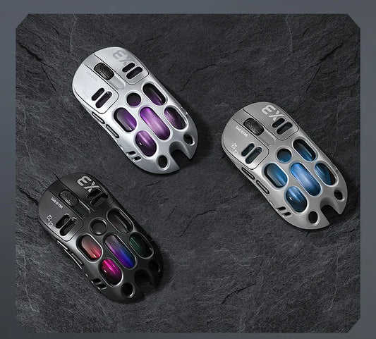 T-WOLF X3 Wireless Mouse Paw3311 Sensor Rgb Colorful Breathing Light compatibile con qualsiasi computer - ManunedStore