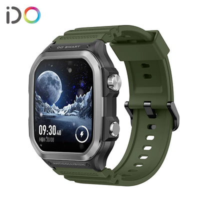 Smartwatch Uomo 2025 - GPS Integrato, Impermeabile 5ATM, Assistente Vocale AI, Tracker Sonno/Salute, Schermo 1.85" per Sport Outdoor