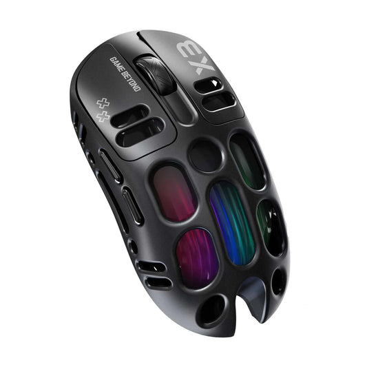 T-WOLF X3 Wireless Mouse Paw3311 Sensor Rgb Colorful Breathing Light compatibile con qualsiasi computer - ManunedStore