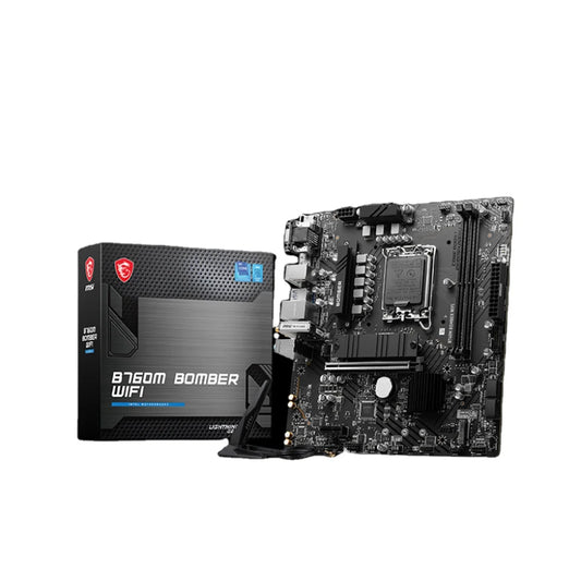 Scheda Madre MSI B760M Bomber WiFi DDR5 - per CPU Intel 12a/13a/14a Gen | Prezzi all'Ingrosso da Distributore Autorizzato