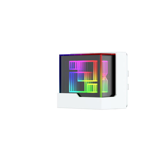 Liquid Pro 360 - Dissipatore AIO per CPU, 3 x 120 mm Raffreddamento a Liquido, Radiatore da 38 mm, Pompa PWM, Ventola VRM, AM5/AM4, Intel LGA1851/1700 Telaio di Contatto - Bianco - ManunedStore