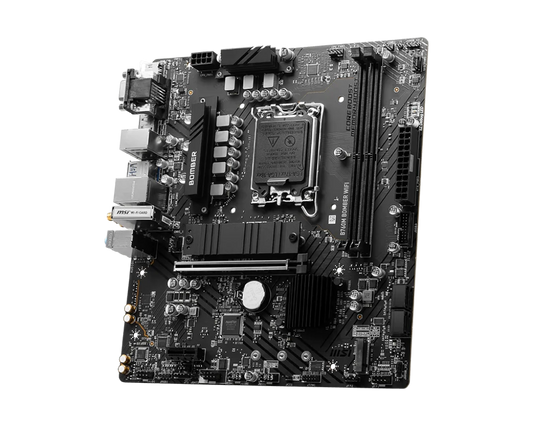 Scheda Madre MSI B760M Bomber WiFi DDR5 - per CPU Intel 12a/13a/14a Gen | Prezzi all'Ingrosso da Distributore Autorizzato