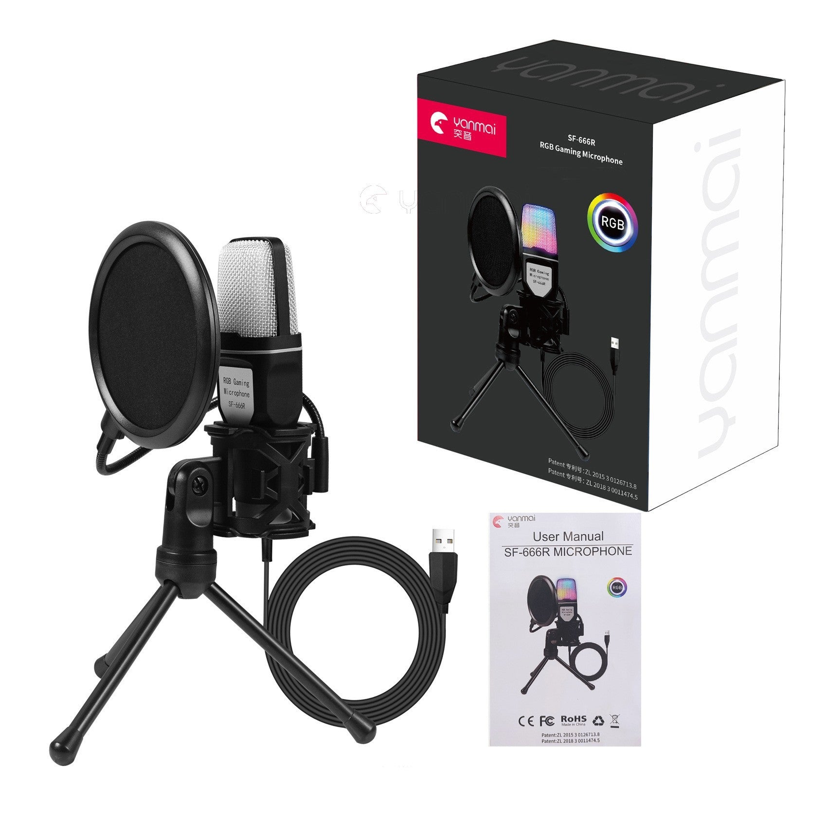 Desktop Microphone Live Conference Microphone - ManunedStore